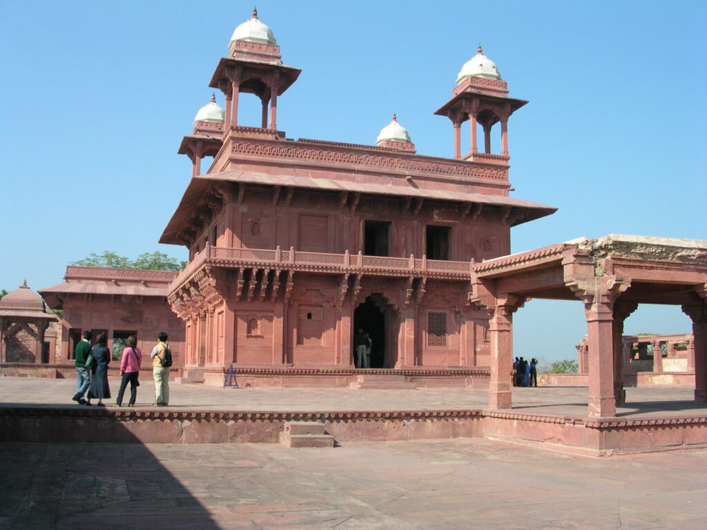 The Hall of Private Audience at Fatehpur Sikri