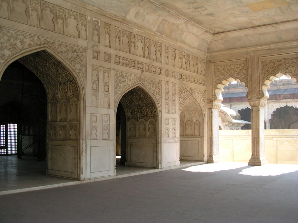 Harem apartments at Agra Fort