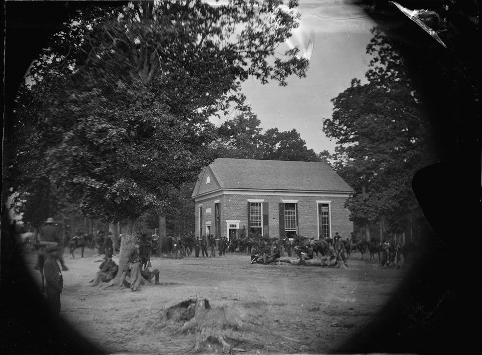 Massaponax Church. American Civil War
