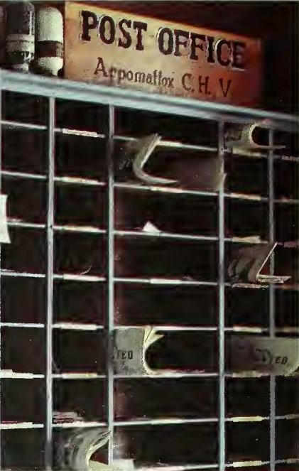 Mailboxes at the general store.