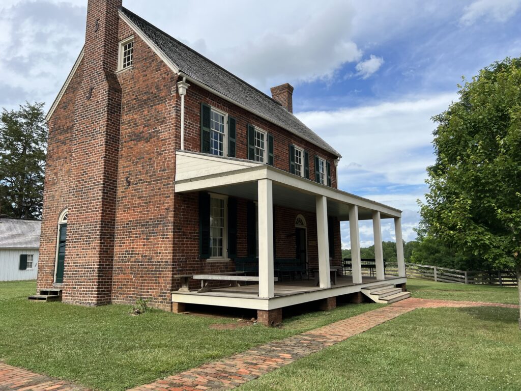 Clover Hill Tavern at Appomattox Court House today.