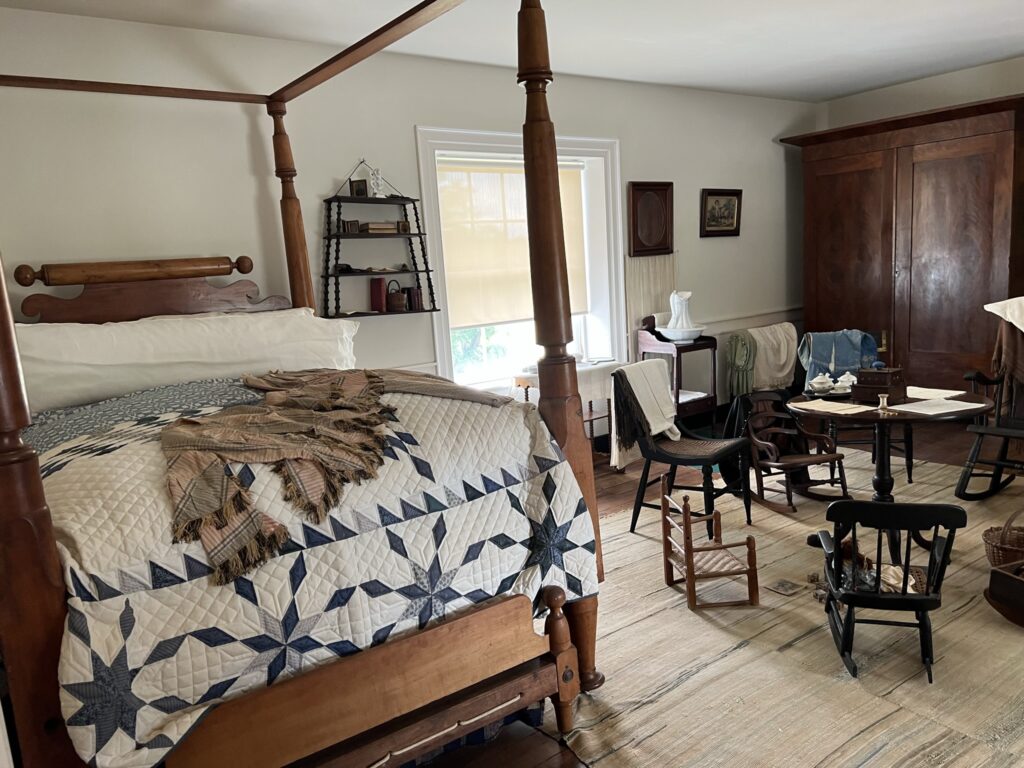 The daughters' bedroom at McLean House