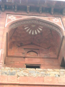 The Sher Mandal in Delhi where Emperor Humayun died.